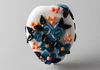 Lampwork Skull Bead alternative view 1