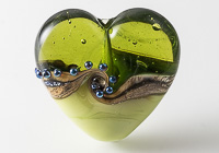 Lampwork Heart Bead alternative view 1