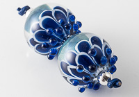 Lampwork Dahlia Beads alternative view 2