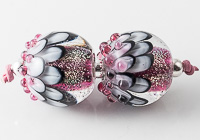 Lampwork Dahlia Beads