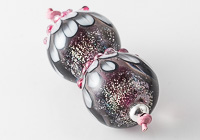 Lampwork Dahlia Beads alternative view 1