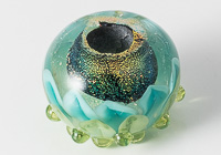 Dahlia Lampwork Charm Bead alternative view 2