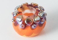 Dahlia Lampwork Charm Bead alternative view 2