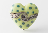 Lampwork Heart Bead