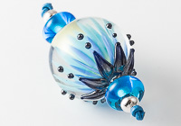 Lampwork Aster Bead Set alternative view 1