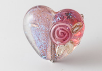 Dichroic Heart Bead alternative view 1