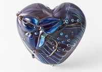 Lampwork Heart Bead