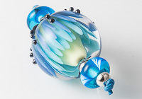 Lampwork Aster Bead Set alternative view 2