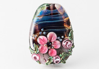 Flowery Lampwork Bead