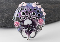 Lampwork Skull Bead