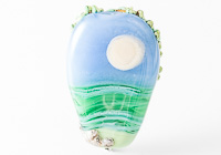 Tree Landscape Lampwork Bead alternative view 1