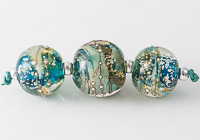 Glittery Lampwork Beads