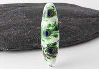 Lampwork Feather Bead alternative view 1