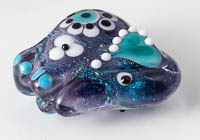 Dichroic Lampwork Elephant Bead alternative view 2