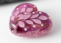 Dichroic Lampwork Heart Bead alternative view 1