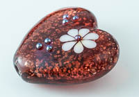 Lampwork Heart Bead alternative view 2