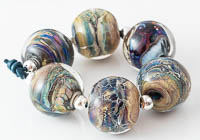 All Mixed Up - Lampwork Beads