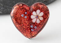 Lampwork Heart Bead alternative view 1