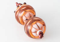 Lampwork Dahlia Beads alternative view 1