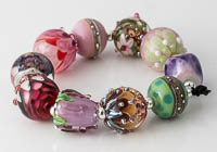 Dichroic Lampwork Beads alternative view 1