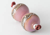 Pink Lampwork Beads alternative view 2