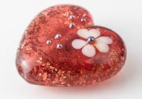 Lampwork Heart Bead alternative view 1