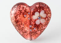 Lampwork Heart Bead alternative view 2