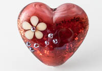 Lampwork Heart Bead alternative view 1