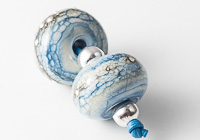 Denim Lampwork Beads alternative view 1