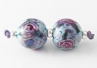 Rose Lampwork Beads Rose Lampwork Beads