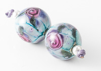 Rose Lampwork Beads alternative view 1