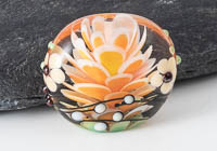 Lampwork Dahlia Bead