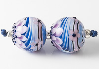 Lampwork Dahlia Beads