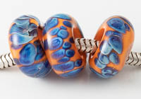 "Carnival" Lampwork Charm Beads