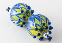 Lampwork Dahlia Beads alternative view 2