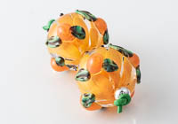 Lampwork Dahlia Beads alternative view 2