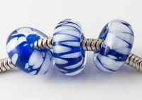 Blue Lampwork Charm Beads alternative view 2