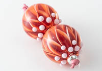 Lampwork Dahlia Beads alternative view 2