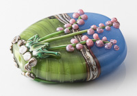 Foxglove Lampwork Bead alternative view 2