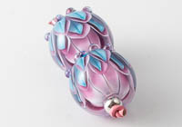 Lampwork Dahlia Beads alternative view 1