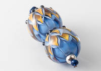 Lampwork Dahlia Beads alternative view 1