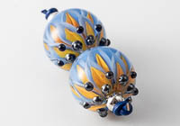 Lampwork Dahlia Beads alternative view 2