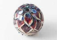 Dahlia Lampwork Bead alternative view 2