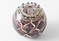 Dahlia Lampwork Bead alternative view 1