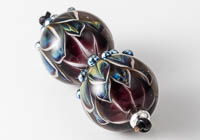 Lampwork Dahlia Beads alternative view 1