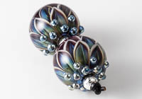 Lampwork Dahlia Beads alternative view 2