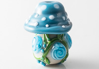 Toadstool Lampwork Bead alternative view 1