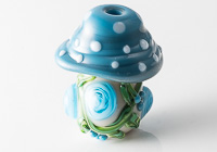 Toadstool Lampwork Bead alternative view 2