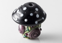 Toadstool Lampwork Bead alternative view 2