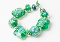 "Seafoam" Lampwork Bead Set alternative view 1